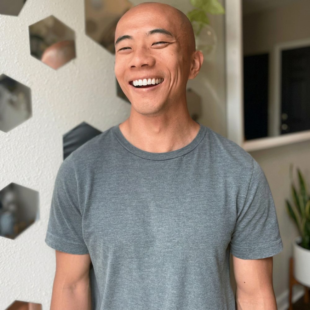 Peter Lin, breathwork instructor, yoga teacher, and massage therapist